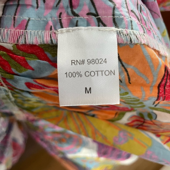 Caroline Constas Red Pink Ruffled A-line Sundress - Picture 10 of 12